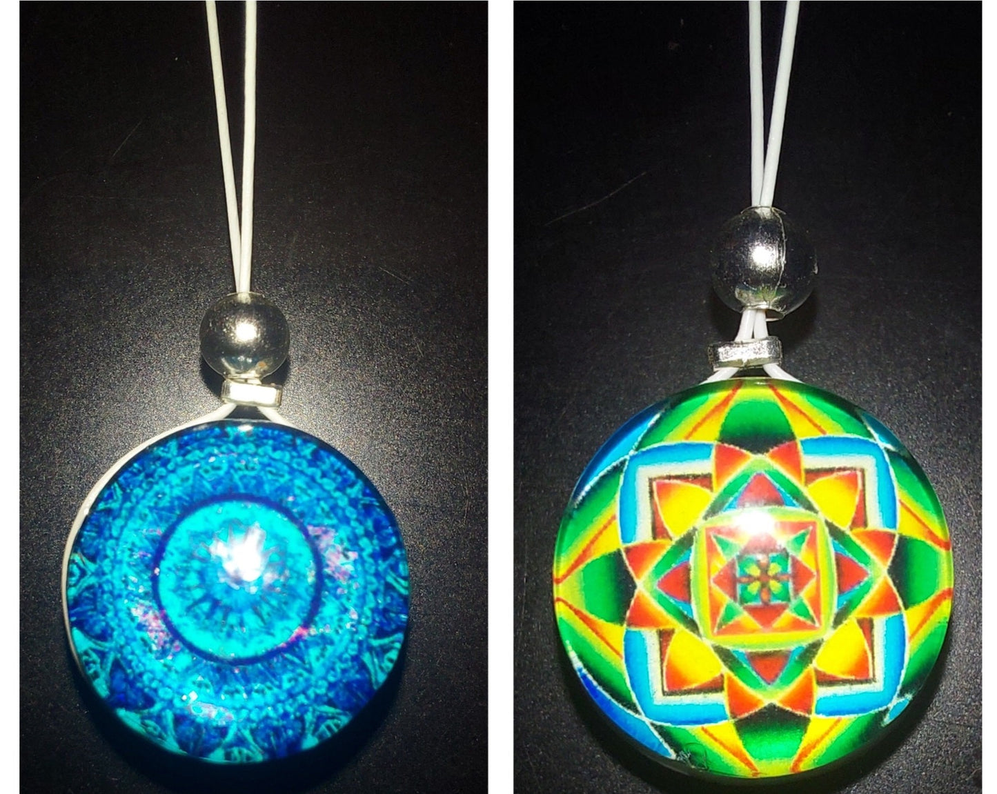 Collar mandala doble