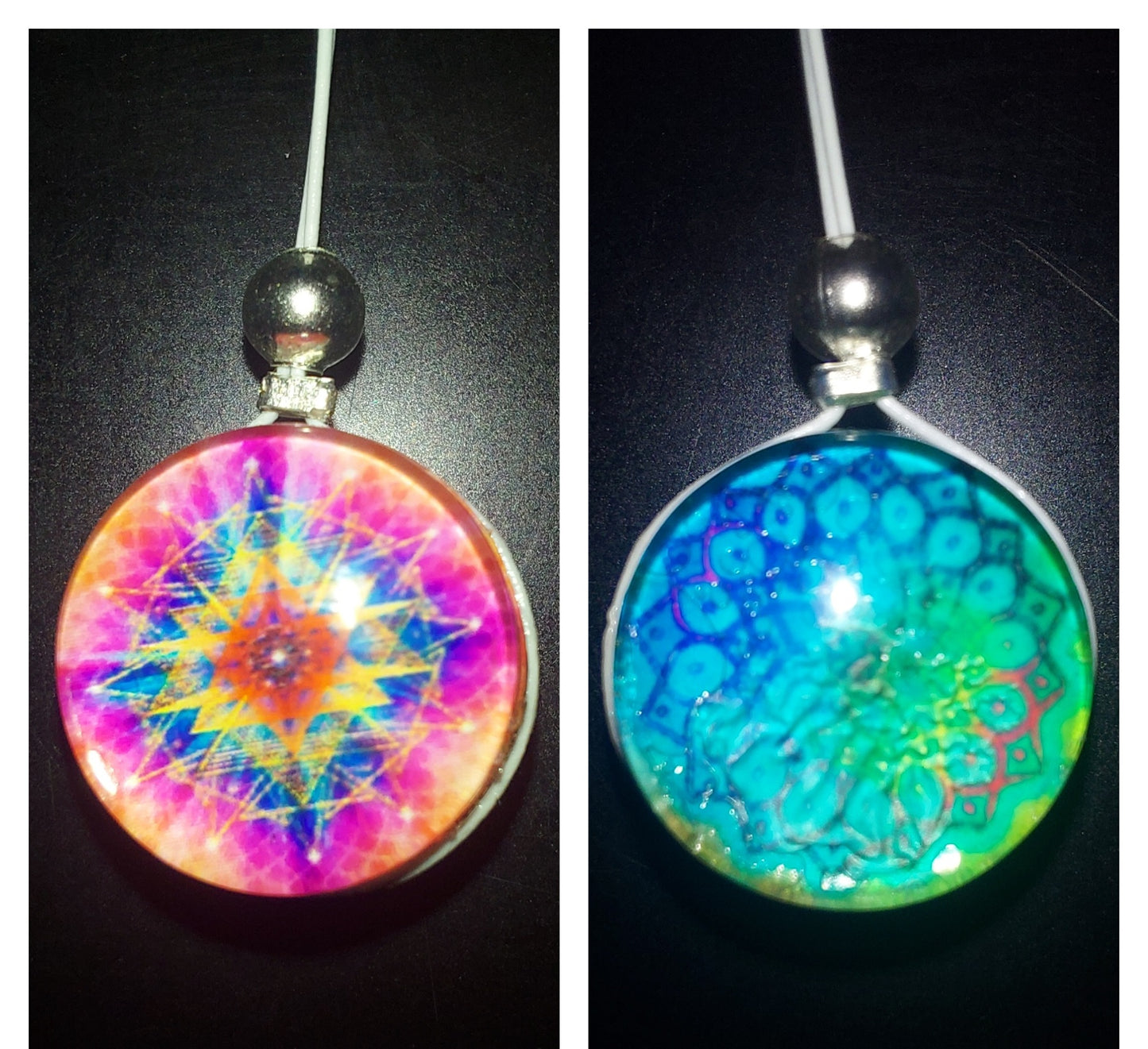 Collar mandala doble